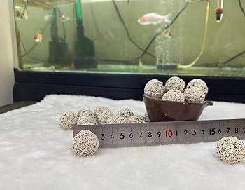 水質浄化抜群濾過材ボールろ材納豆菌入り多孔質パワーボール18L即時発送送料込み Amazon | DCM濾過材ボールろ材 納豆菌入り多孔質パワーボール